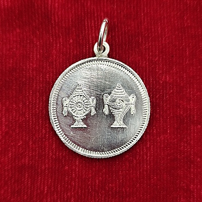Sree Padmanabhaswamy Silver Pendant | Pure Silver | 5gms Sree Padmanabhaswamy Silver Pendant | Pure Silver | 5gms